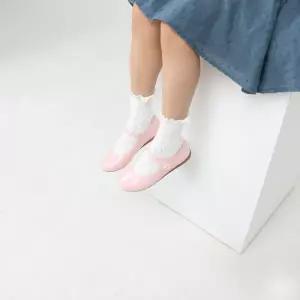 [앙뉴](센텀시티점)로벨리아트윙클 라이트핑크 여아구두 / 데일리 플랫슈즈