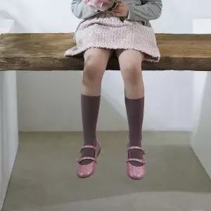 [앙뉴](센텀시티점)올리비아 핑크펄 여아구두 / 데일리 플랫슈즈