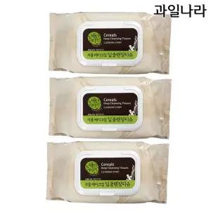 세안이야기 곡물 딥 클렌징티슈 300매