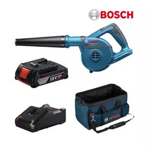보쉬 충전 송풍기 GBL18V-120 2.0Ah+GAL18V-40+툴백L 세트 제설 낙엽청소기