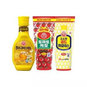 오뚜기 오뚜기 케찹 500g + 마요네즈 500g + 머스타드소스 535g
