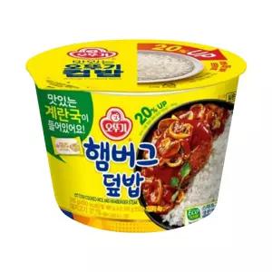 얄리 오뚜기 컵밥 햄버그덮밥 315g