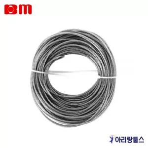 북성 충전용 예초기끈 나일론줄 나일론커터 뭉치 BC40F2 BC40S용 회색 2.0mmX30M
