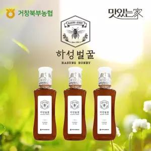 오마켓 맛있는家 거창북부농협 하성벌꿀 500g x 3병