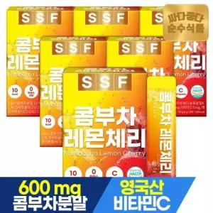 순수식품 콤부차 레몬 체리 30포x6박스 총180포