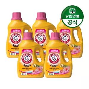 [유한양행] 암앤해머 세탁세제 트로피컬 파라다이스 2.21L 5개