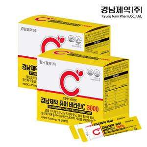 경남제약 퓨어 비타민C 3000 메가 고함량 180포