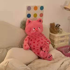 눈치보냥 키치 고양이 필로우 수면 인형 베개 쿠션