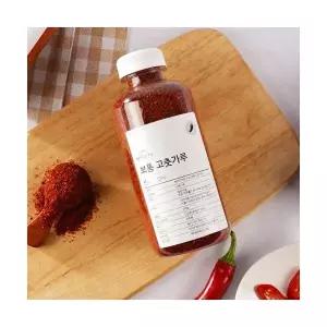 방앗간아이 국산 고춧가루 250g 보통 입자 용기 포장 굵은 보통 고운 입자 선택 가능