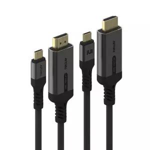 아트박스/아트뮤 C타입 to HDMI HDR 스마트폰 미러링 케이블 3m