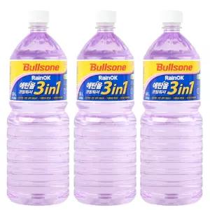 불스원 레인OK 에탄올 3in1 코팅워셔 1.8L 3개