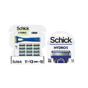 쉬크 하이드로5 그루머 면도기 세트(날13입+면도기), 1개 + 증정 ( 베이직 날, 2입, 1개 )