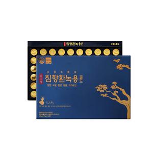 침향환녹용골드60환 홍삼 황금 차가버섯 14종전통식물원료 건강선물