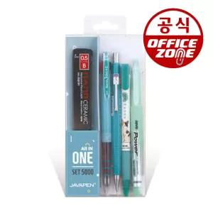 자바 올인원 종합선물세트 6000 민트 필기 문구 멀티펜 볼펜 샤프
