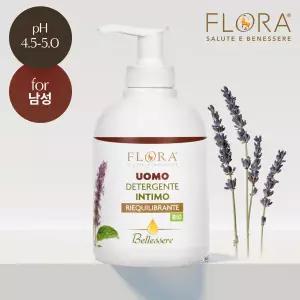 [플로라바이오] 이태리 남성청결제(포맨) 남성용 pH 4.5-5.0 250ml 약산성 피부 방어