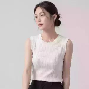 KARRA 베이직민소매니트_A0373M