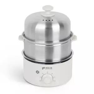 키친아트 풀스텐 계란찜기/2단/타이머 KA-8125C2