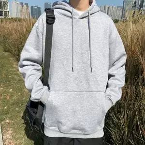 [하프클럽/]남여공용 기모후드티 무지티셔츠 트레이닝 IS-TS02