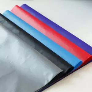 해피락 택배봉투 택배포장지 포장비닐 쇼핑몰 의류 접착 HDPE 블루 49x62+4cm 100장