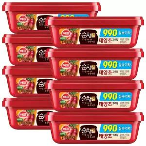 사조 해표 순창궁 태양초 고추장 (990 실속기획) 170g x 8개 / 장류
