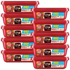 사조 해표 순창궁 태양초 고추장 (990 실속기획) 170g x 10개 / 장류