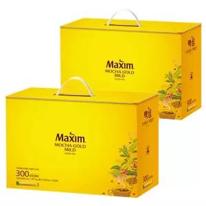 맥심 모카골드 선물세트 1200T (300T x 4박스)