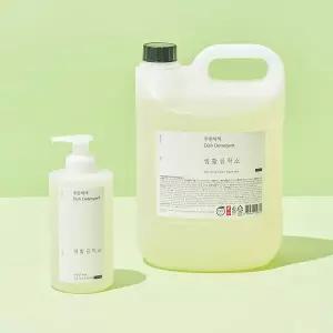 [생활공작소]EVENT] 대용량 주방세제 4L (+500ml 증정) / (바질/자몽/쌀뜨물향 택1)