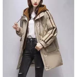 [하프클럽/]스트링후드레이어드 패딩사파리점퍼 CN3255