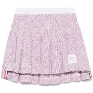 톰브라운 MUST IT_THOM BROWNE 코튼 트위드 미니 백드롭 플리츠 스커트 FJK131A J0184 960)