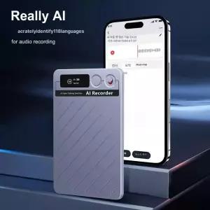 올렌토 ai녹음기 언어 AI 소형 녹음 녹음기 ChatGPT