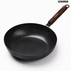 인덕션 무쇠팬 주물 중화팬 국산 티타늄 코팅 튀김 궁중웍 28cm
