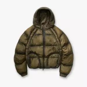 25FW 리프레젠트 숏패딩 MLM10012059 DARK OLIVE DOM
