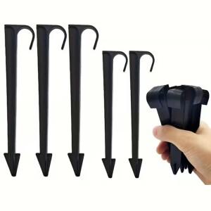 APC 20PCS 16mm/20mm 수도관/점적 관개 지지대에 적합 정원 호스 고정 브래킷 내구성이 뛰어나고 편리함