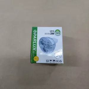 파룩스 12V 3W 6500K MR16 원형 미니 LED 할로겐 램프 MR16