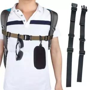 안전집체스트벨트 백패킹 안전집 흘러내림방지 당김에강한 배낭보조버클 20-55cm