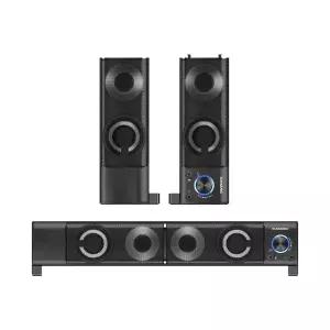 캐맥 CAMAC CMK-525 USB전원 2채널 컴퓨터스피커 6W 헤드폰 마이크 단자 사운드바