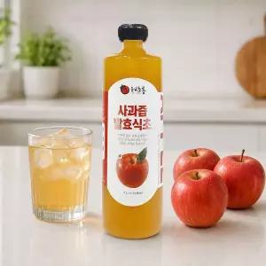 [해초롱]천연발효 문경사과식초 1L