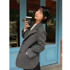 [롯데백화점]씨씨콜렉트 울 블렌드 싱글 투버튼 자켓 C254MSF332
