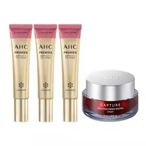 AHC 앰플인 아이크림 시즌12 40ml 3개 +리바이탈 크림 50ml