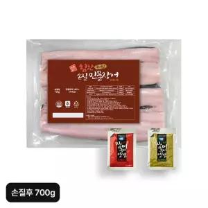 국내산 자포니카 민물장어 1kg(손질후 700g, 3~4미)+양념 2봉