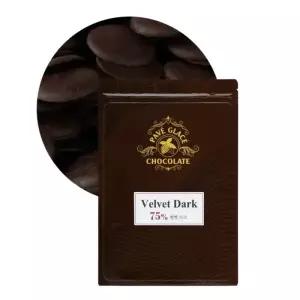아트박스/파베글라스 커버춰 다크초콜릿 벨벳 75 400g