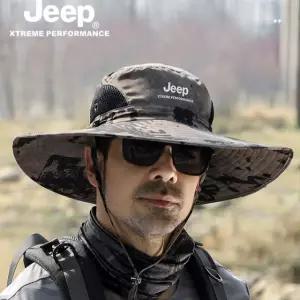 JEEP 지프 여름 남자 등산모자 정글모 햇빛 가리개 모자