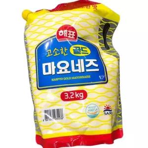 사조 마요네즈 스파우트팩 3.2kg 샐러드용