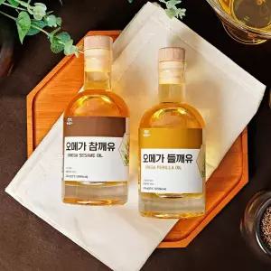 백년본가 프리미엄 핵산없는 건강 오일 참깨유 들깨유 200ml 365ml