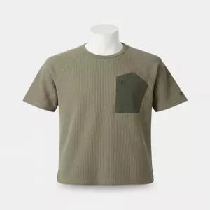 코오롱스포츠 KOLON SPORT 남성 와플 라운드넥 반팔 티셔츠 SET-UP TLTCM26581GKH 326514
