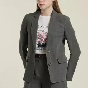[BCBG]O 얼그레이 린넨SET JK B6B4J126 97_US