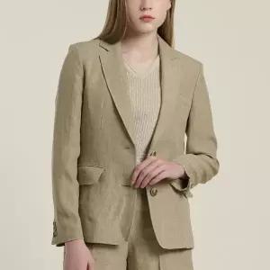 [BCBG]O 얼그레이 린넨SET JK B6B4J126 72_US