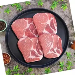 VGD 칠레 목살 세절육 단체 1.5cm슬라이스 20kg 구이용