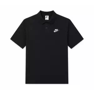 나이키 NSW 클럽 K 여성 아동 주니어 반팔티 폴로티 카라티 블랙 IF2841-010