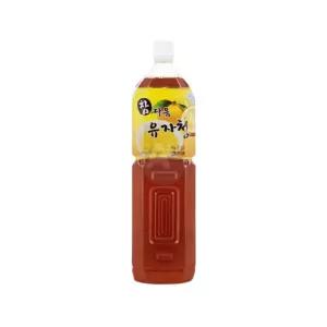 TBZ 참다음 유자청 6배희석 1.5L 유자베이스 과일농축액 카페 식자재 유자농축액 유자차 과실청